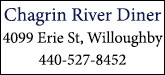 Chagrin River Diner Sponsorship Banner